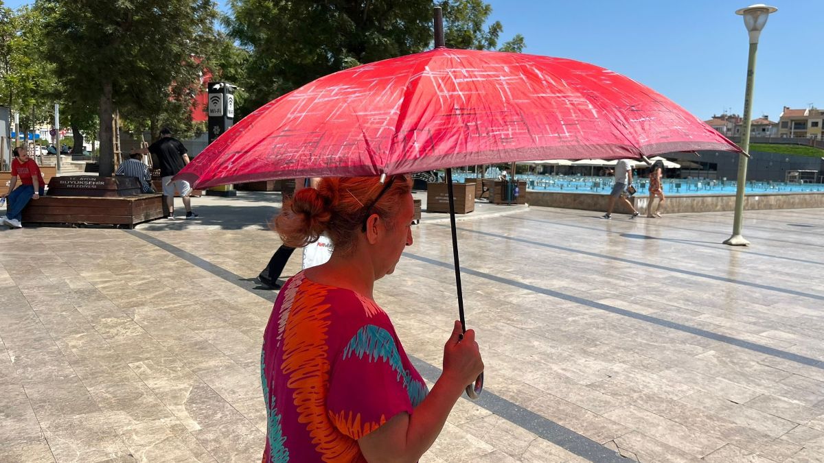 Aydın’da termometreler 42 dereceyi gösterdi